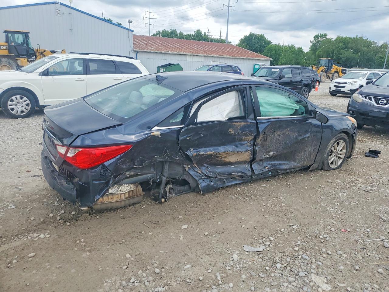 2013 Hyundai Sonata Gls Угольный vin: 5NPEB4ACXDH784986