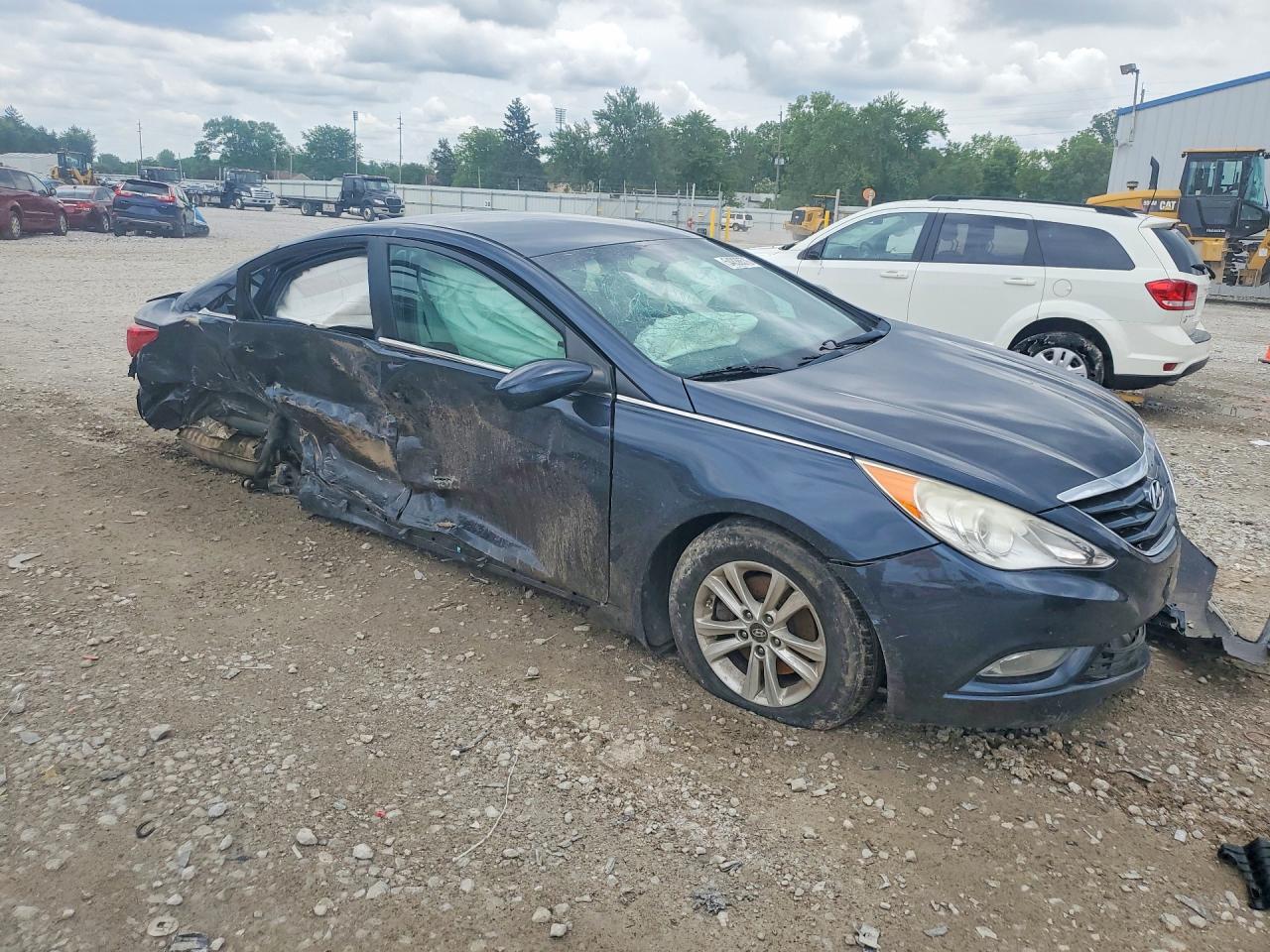 2013 Hyundai Sonata Gls Угольный vin: 5NPEB4ACXDH784986