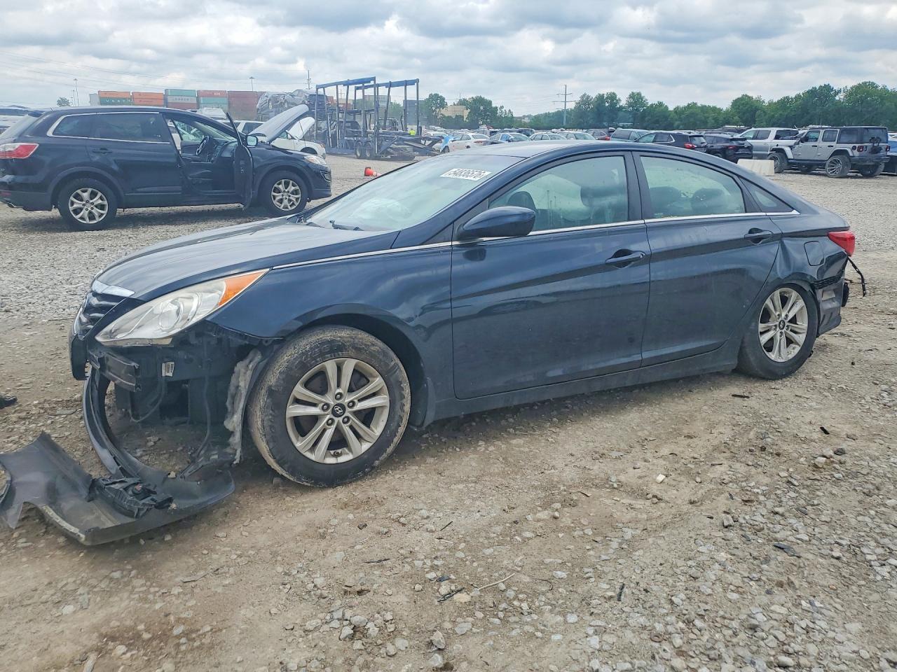 2013 Hyundai Sonata Gls Угольный vin: 5NPEB4ACXDH784986