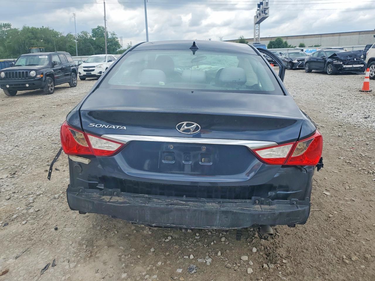 2013 Hyundai Sonata Gls Угольный vin: 5NPEB4ACXDH784986