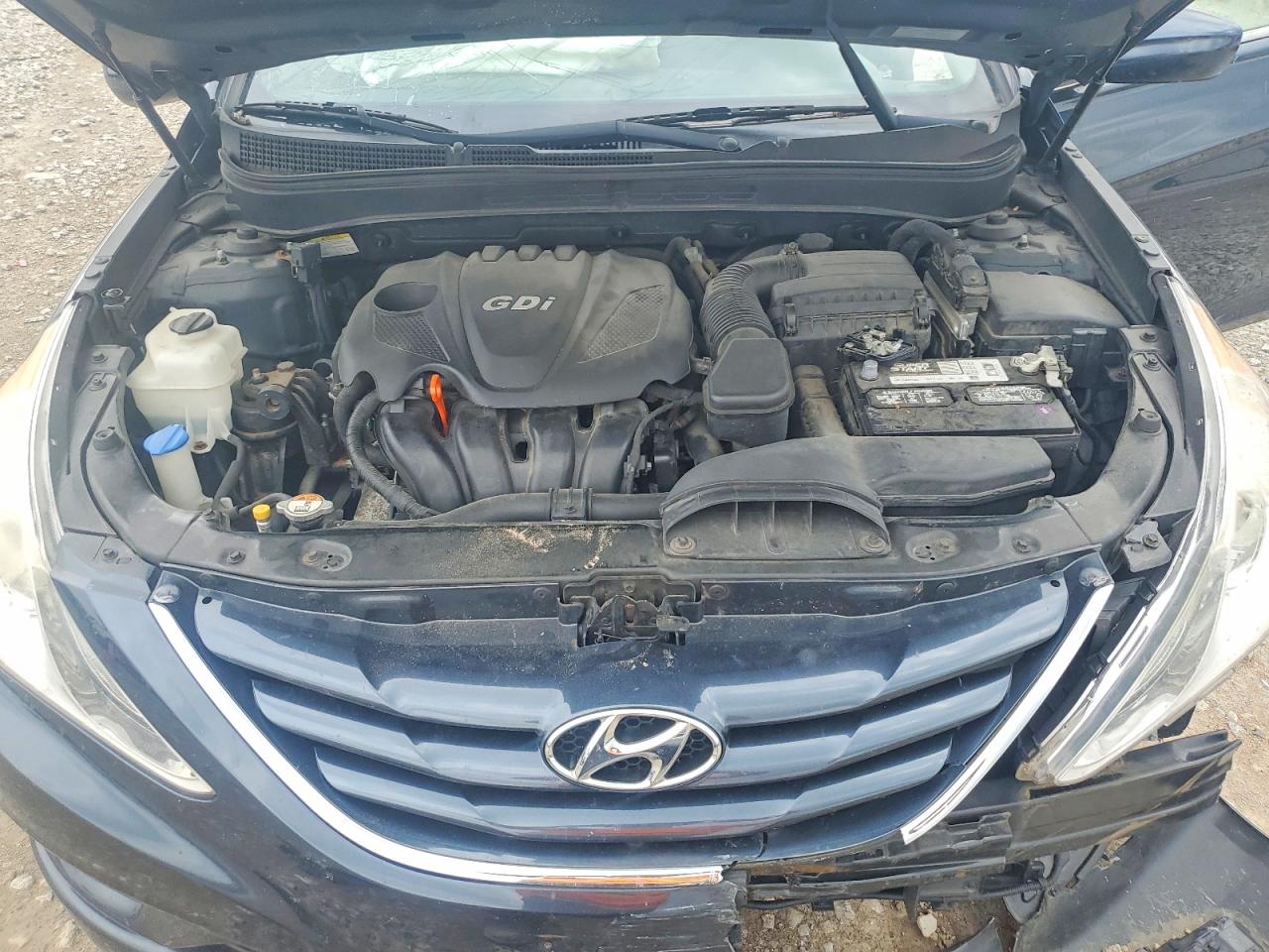 2013 Hyundai Sonata Gls Угольный vin: 5NPEB4ACXDH784986