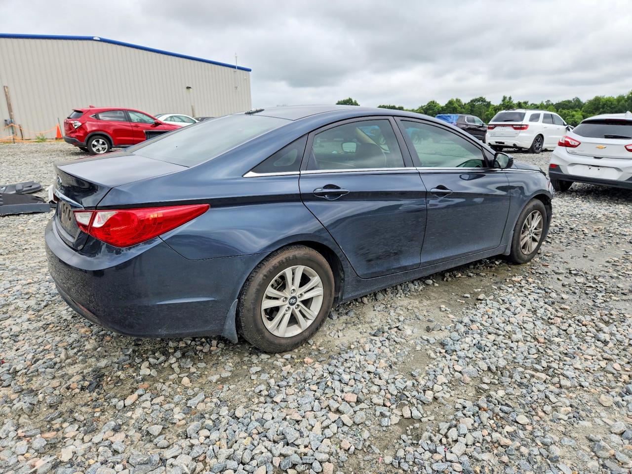2013 Hyundai Sonata Gls Blue vin: 5NPEB4ACXDH785233