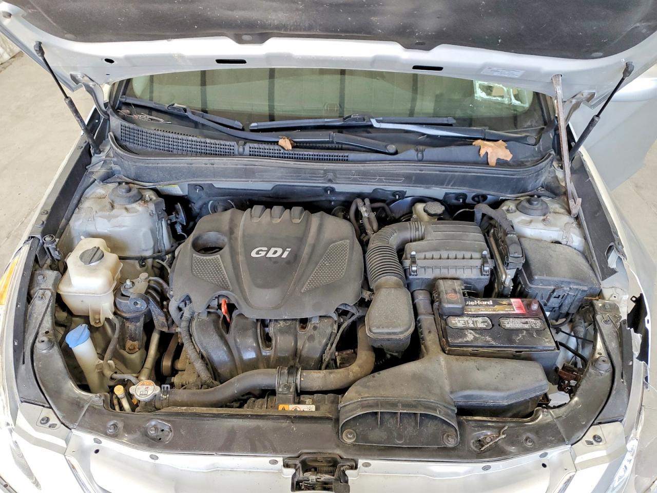 2013 Hyundai Sonata Gls Silver vin: 5NPEB4ACXDH790349