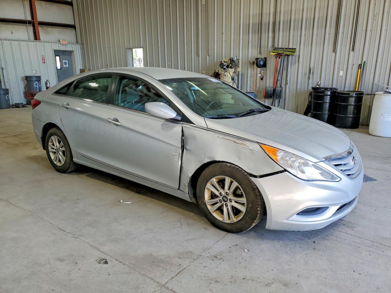 2013 Hyundai Sonata Gls Silver vin: 5NPEB4ACXDH790349