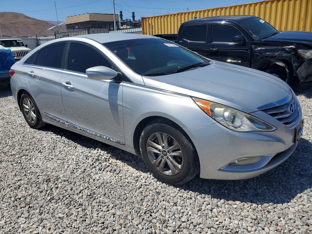 2013 Hyundai Sonata Gls Silver vin: 5NPEB4ACXDH791355