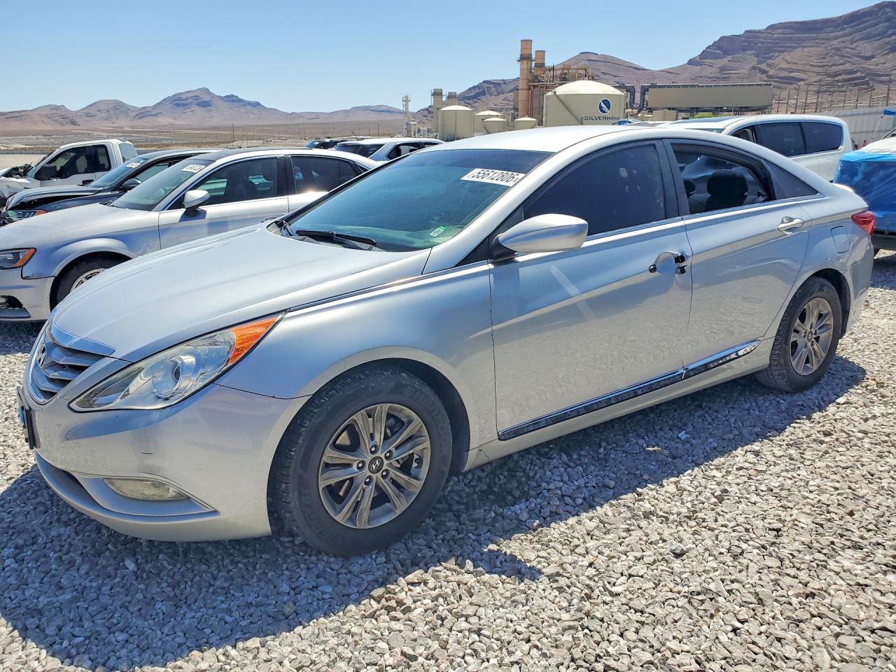 2013 Hyundai Sonata Gls Silver vin: 5NPEB4ACXDH791355