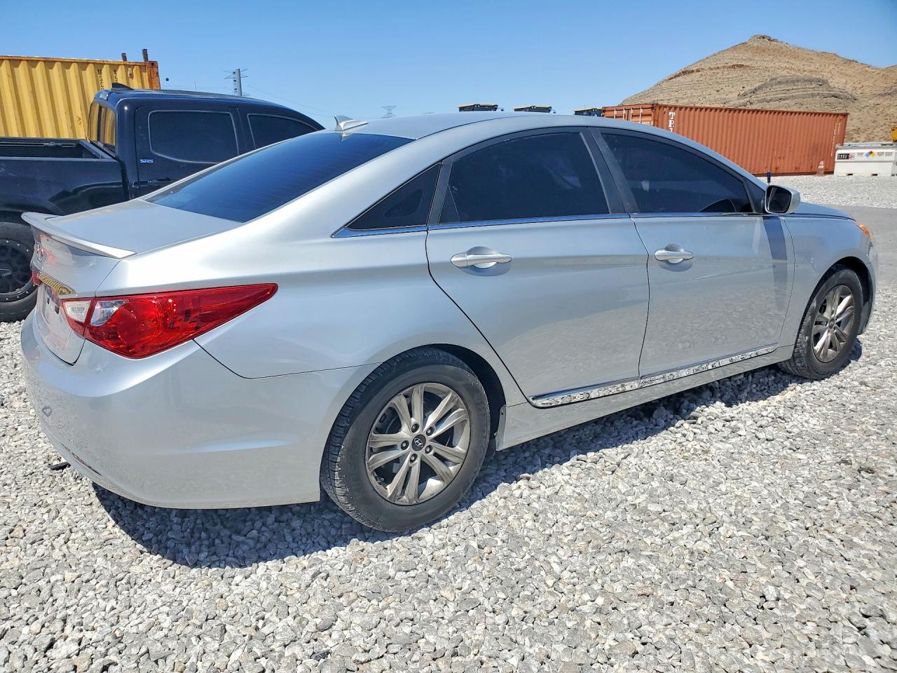 2013 Hyundai Sonata Gls Silver vin: 5NPEB4ACXDH791355