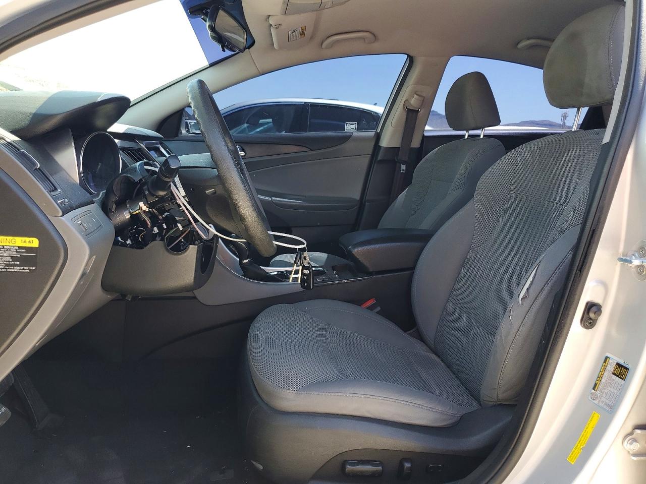 2013 Hyundai Sonata Gls Silver vin: 5NPEB4ACXDH791355