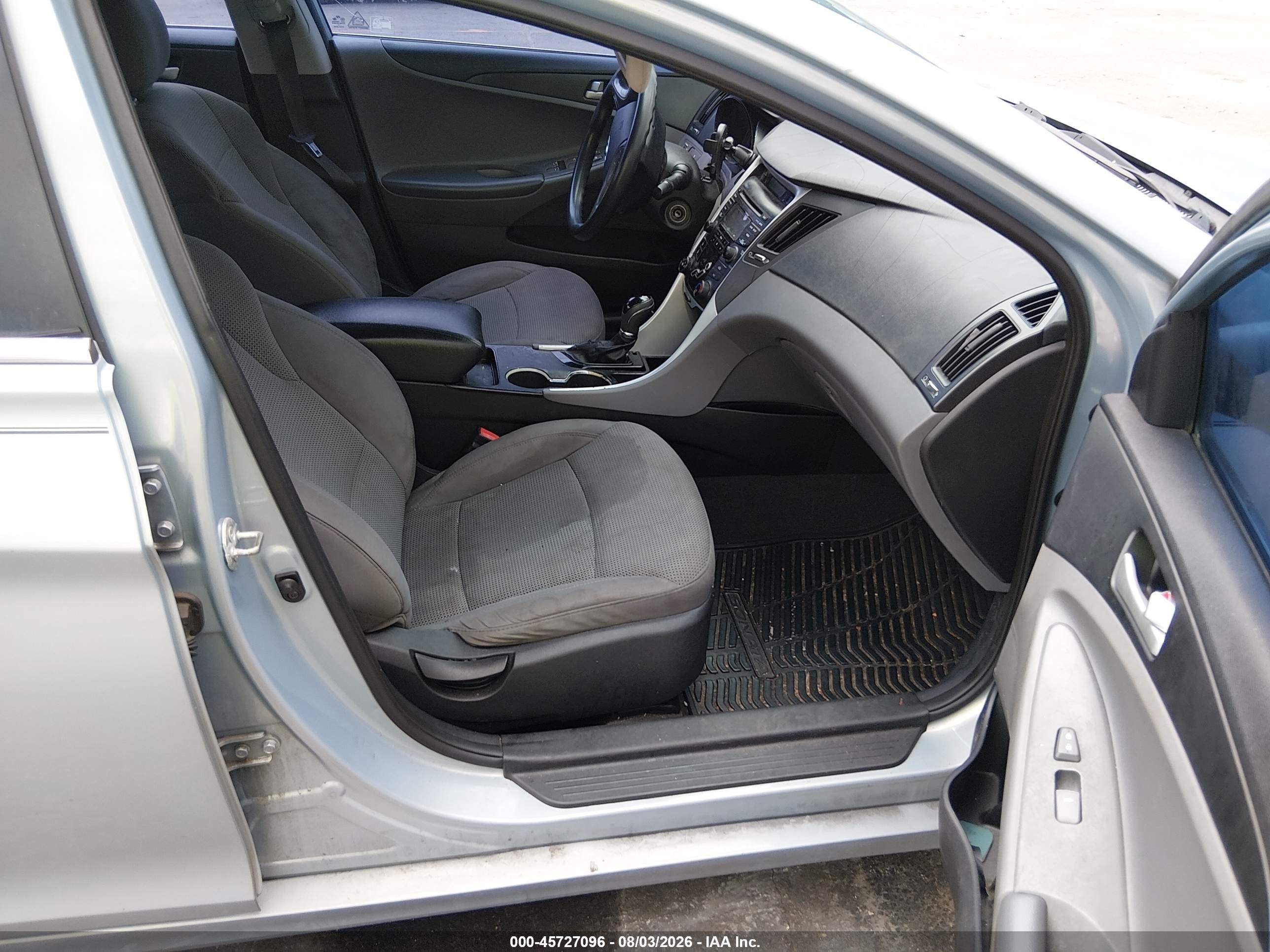 2013 Hyundai Sonata Gls Light Blue vin: 5NPEB4ACXDH796894