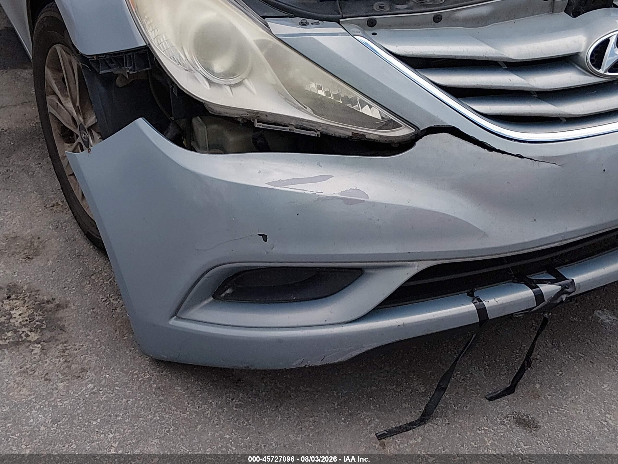 2013 Hyundai Sonata Gls Light Blue vin: 5NPEB4ACXDH796894