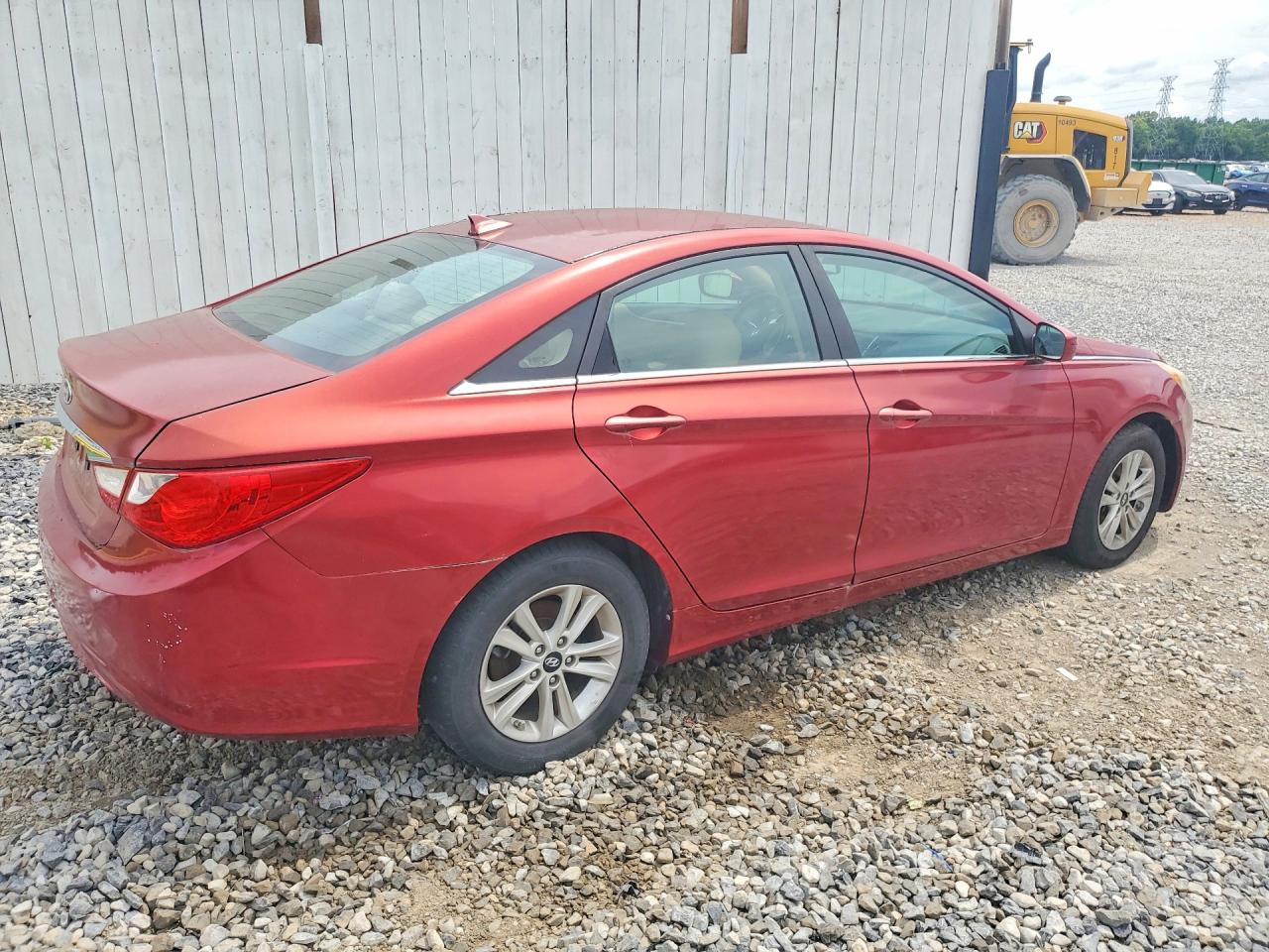 2013 Hyundai Sonata Gls Red vin: 5NPEB4ACXDH800023