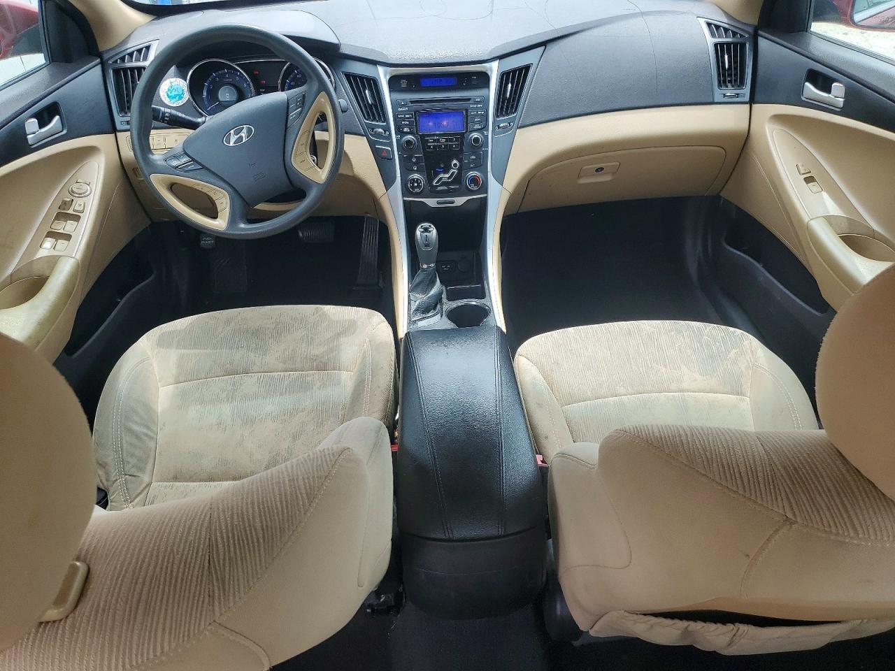 2013 Hyundai Sonata Gls Red vin: 5NPEB4ACXDH800023