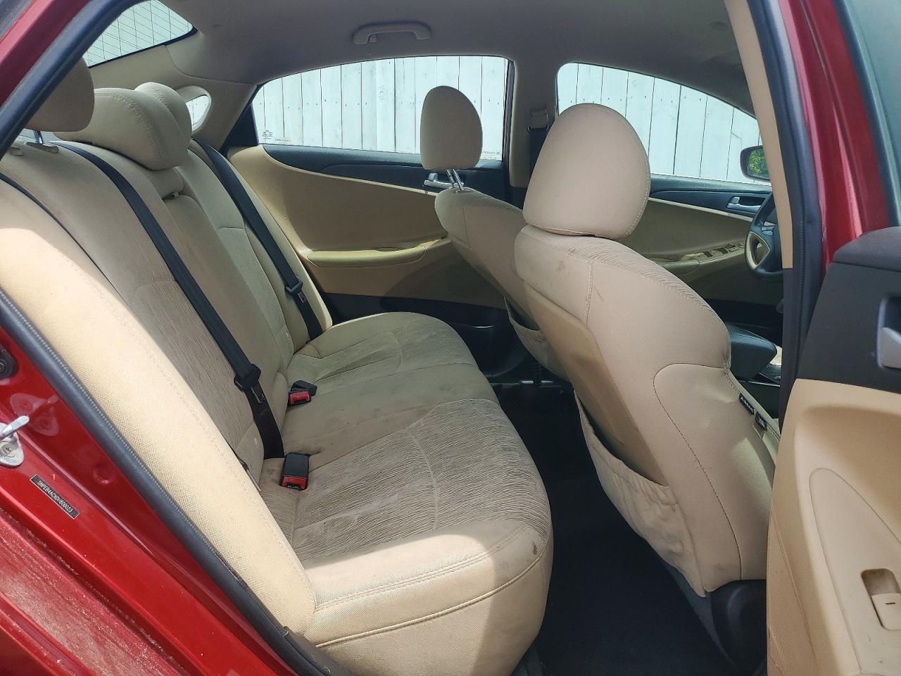 2013 Hyundai Sonata Gls Red vin: 5NPEB4ACXDH800023