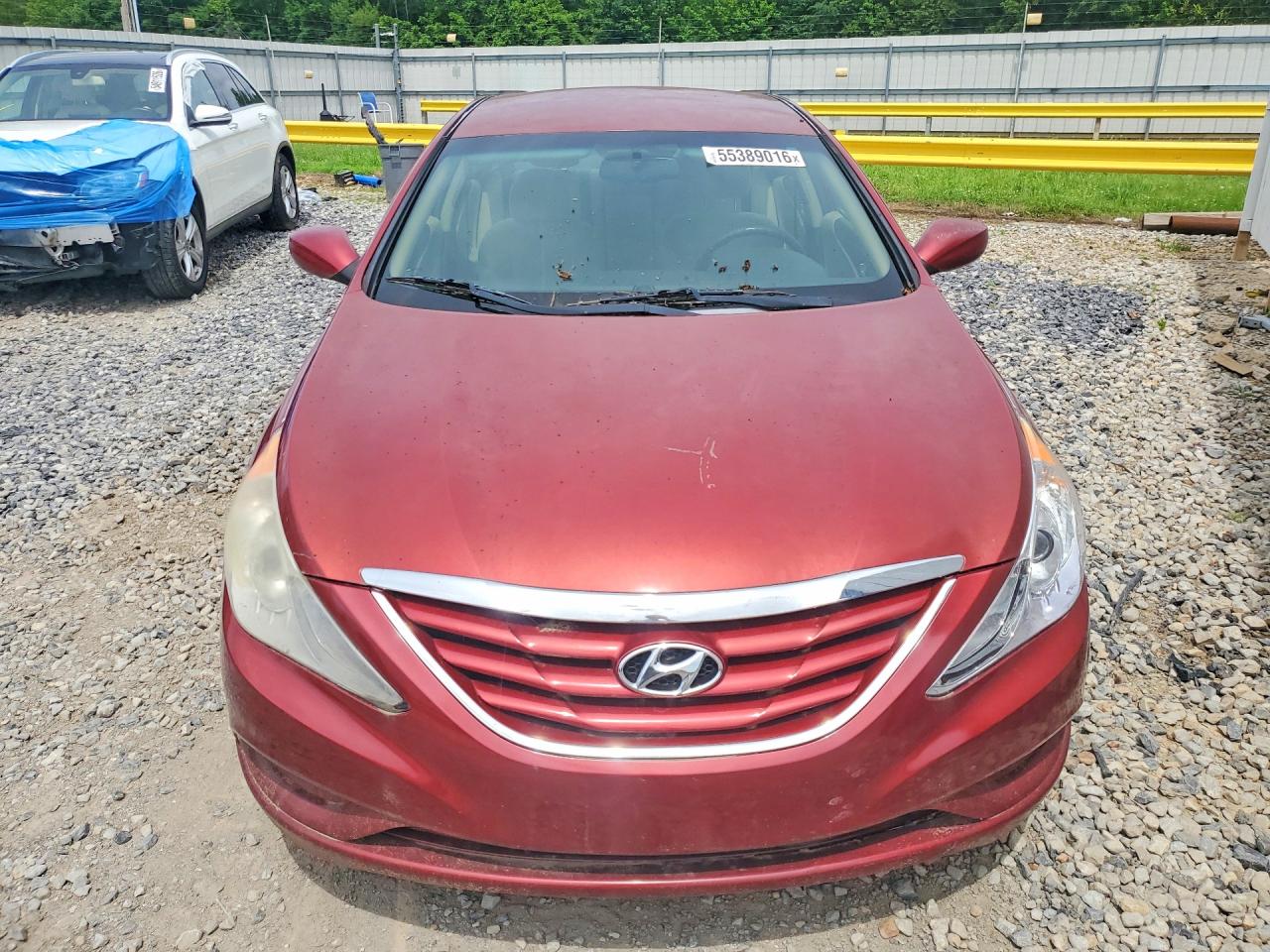 2013 Hyundai Sonata Gls Red vin: 5NPEB4ACXDH800023