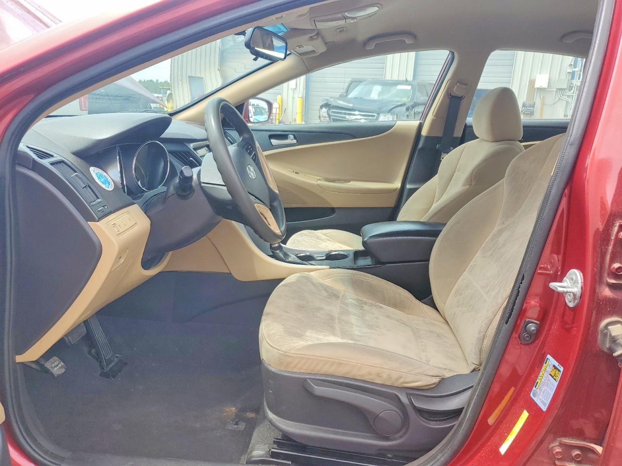 2013 Hyundai Sonata Gls Red vin: 5NPEB4ACXDH800023