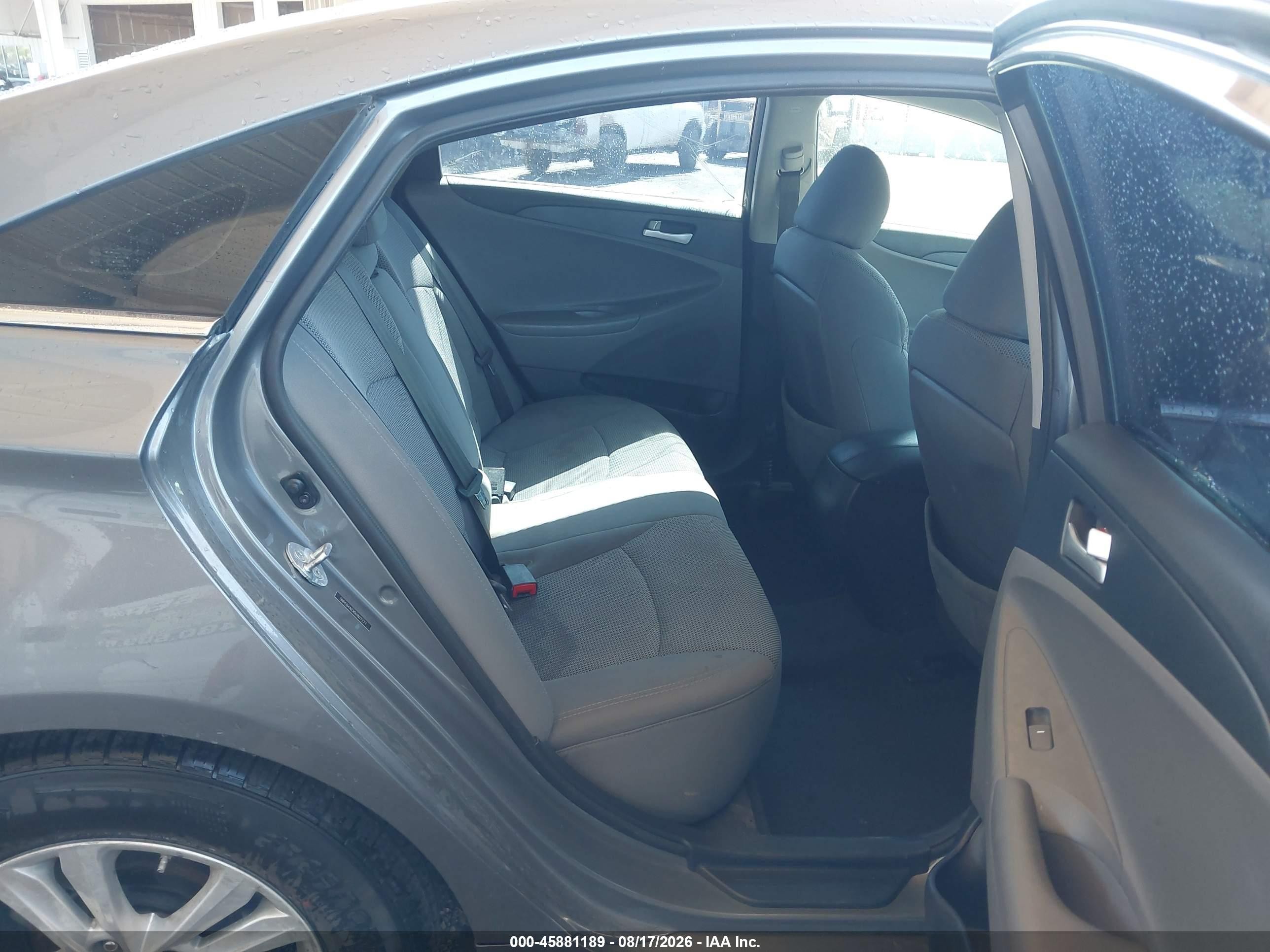 2013 Hyundai Sonata Gls Gray vin: 5NPEB4ACXDH807277