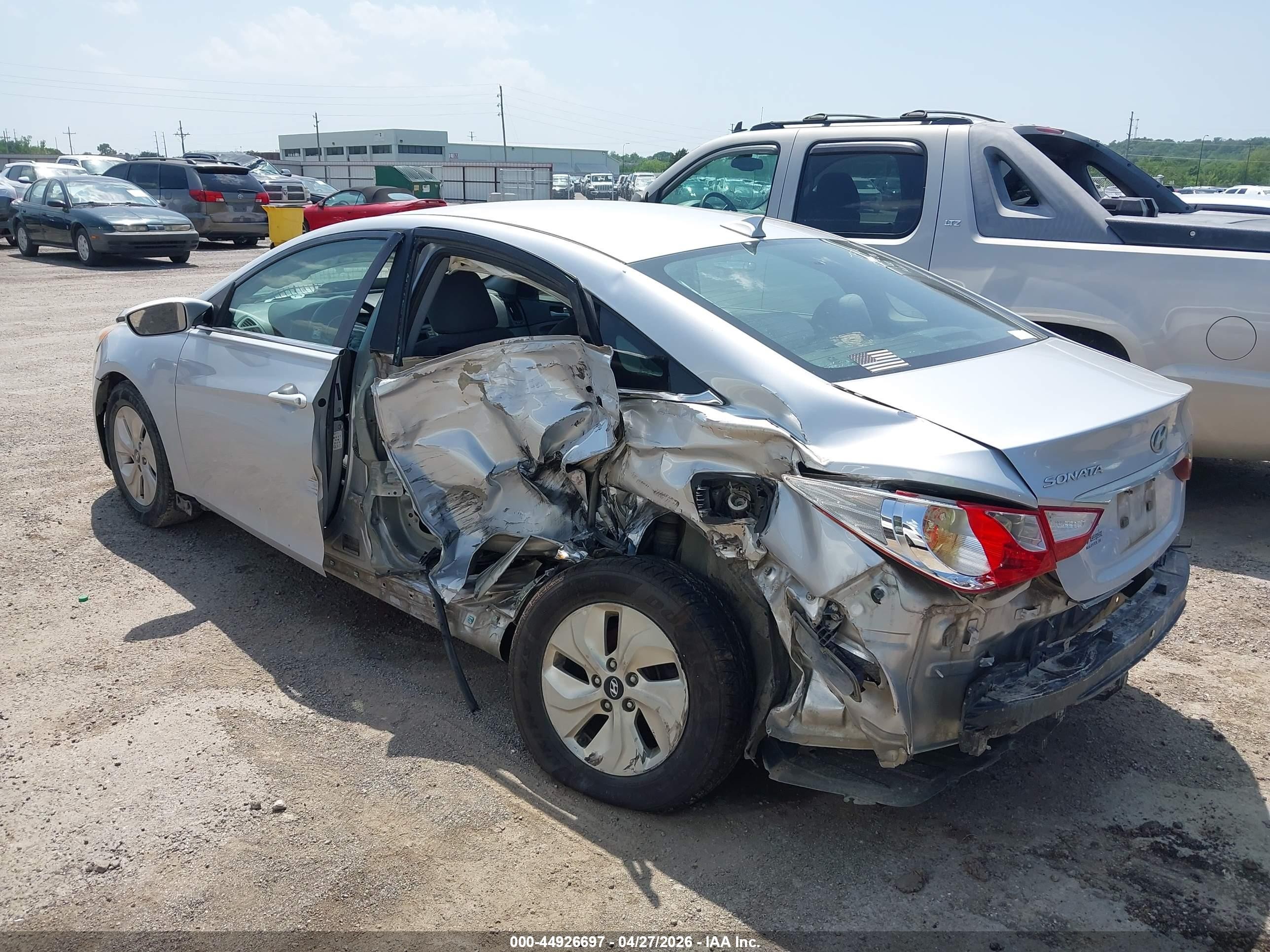 2014 Hyundai Sonata Gls Серебряный vin: 5NPEB4ACXEH811766