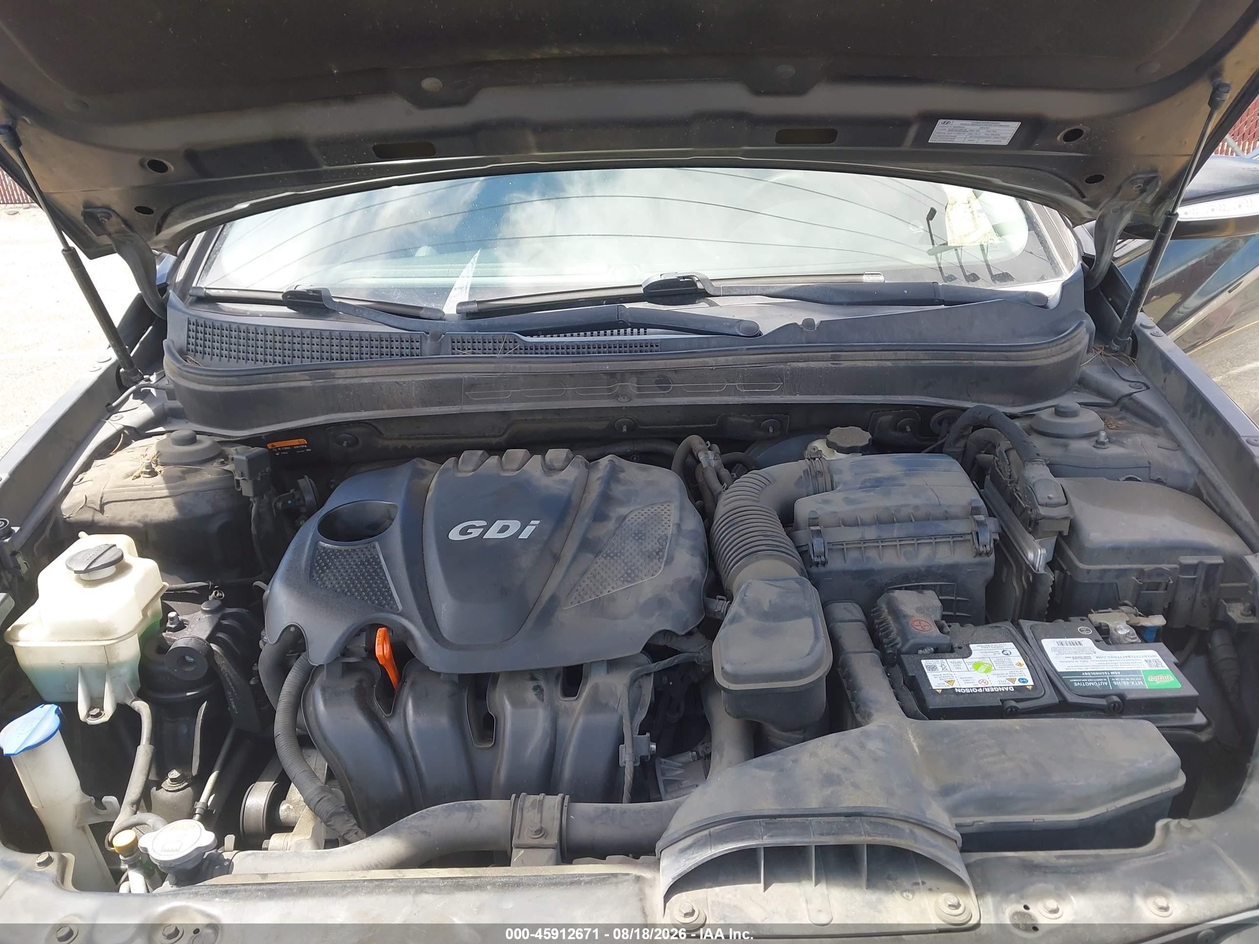2014 Hyundai Sonata Gls Black vin: 5NPEB4ACXEH827353