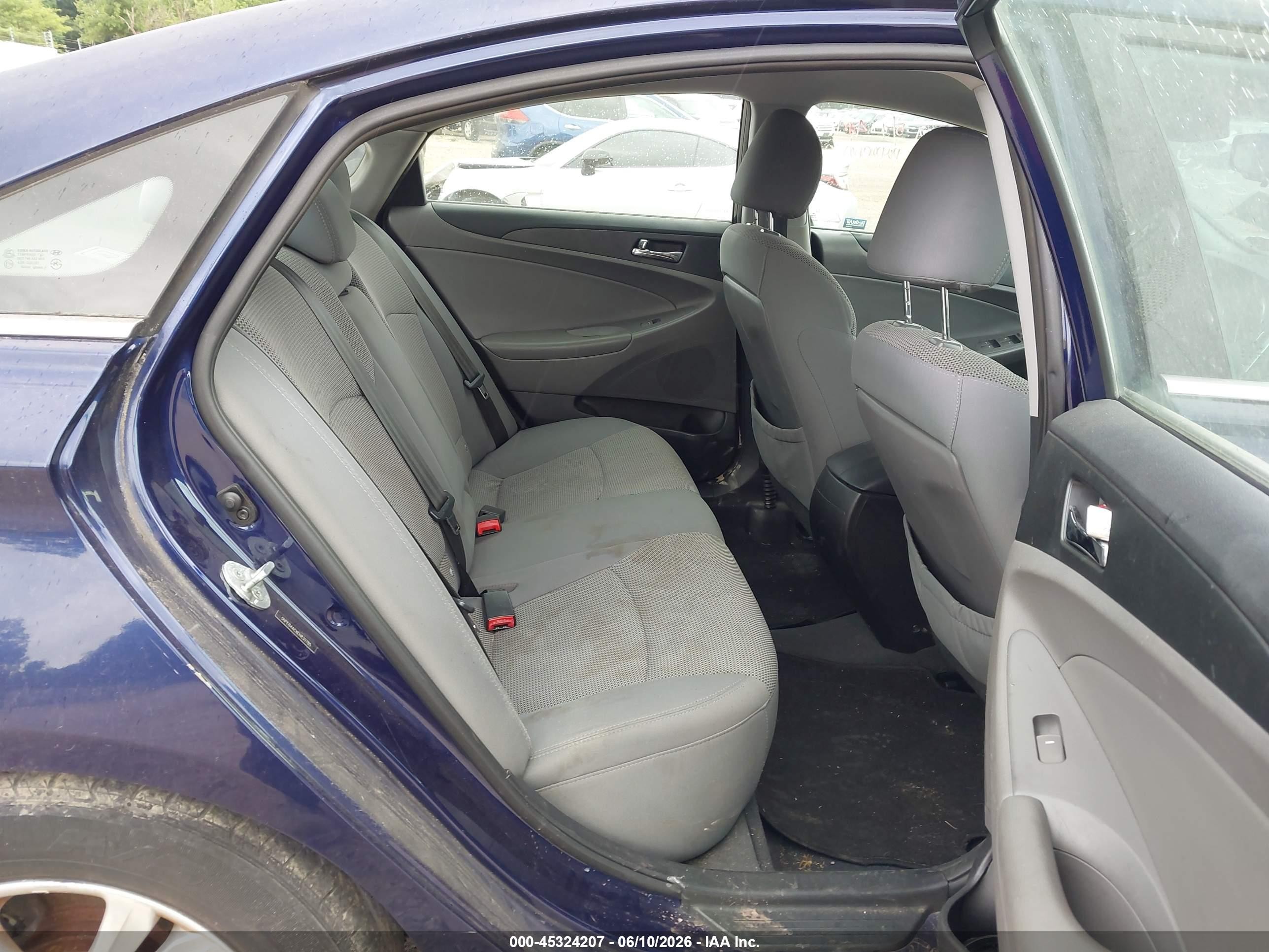 2014 Hyundai Sonata Gls Blue vin: 5NPEB4ACXEH830785