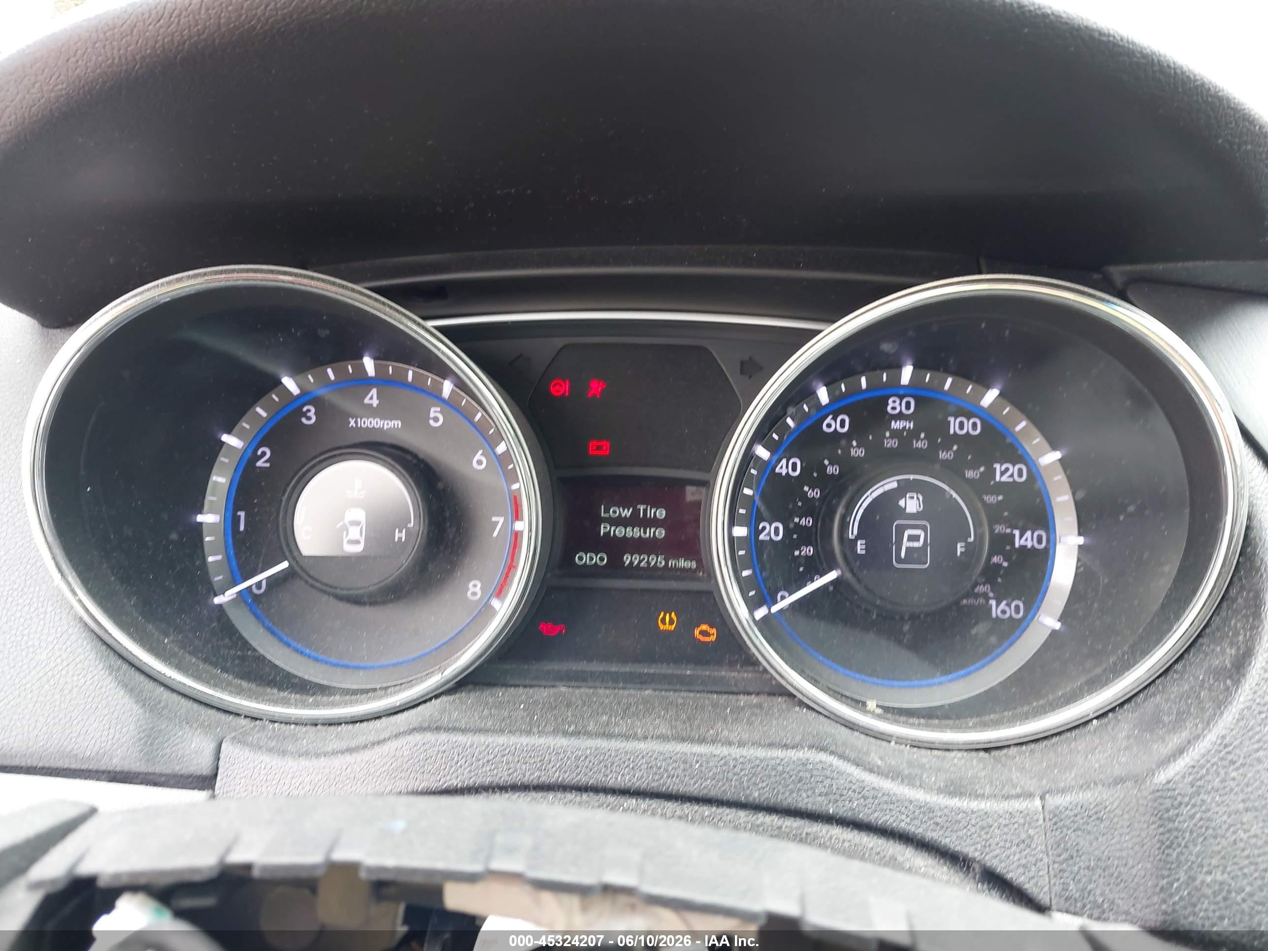 2014 Hyundai Sonata Gls Blue vin: 5NPEB4ACXEH830785