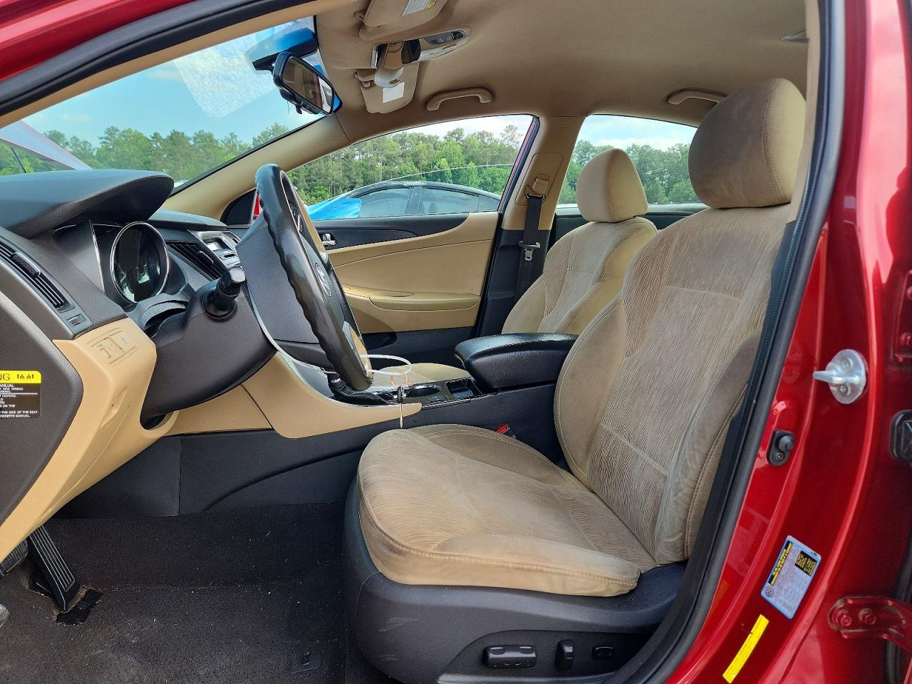 2014 Hyundai Sonata Gls Red vin: 5NPEB4ACXEH832956