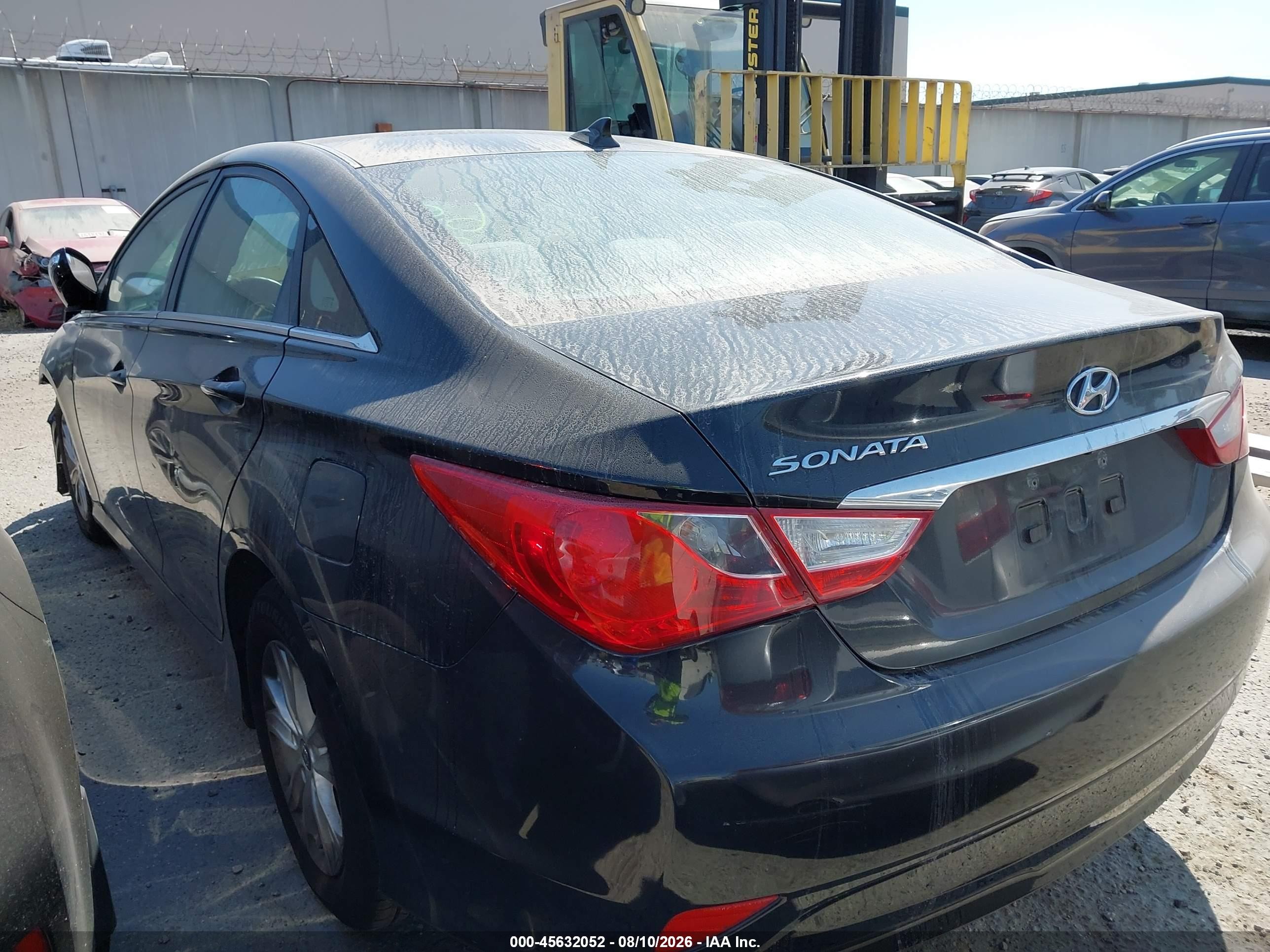 2014 Hyundai Sonata Gls Черный vin: 5NPEB4ACXEH834982