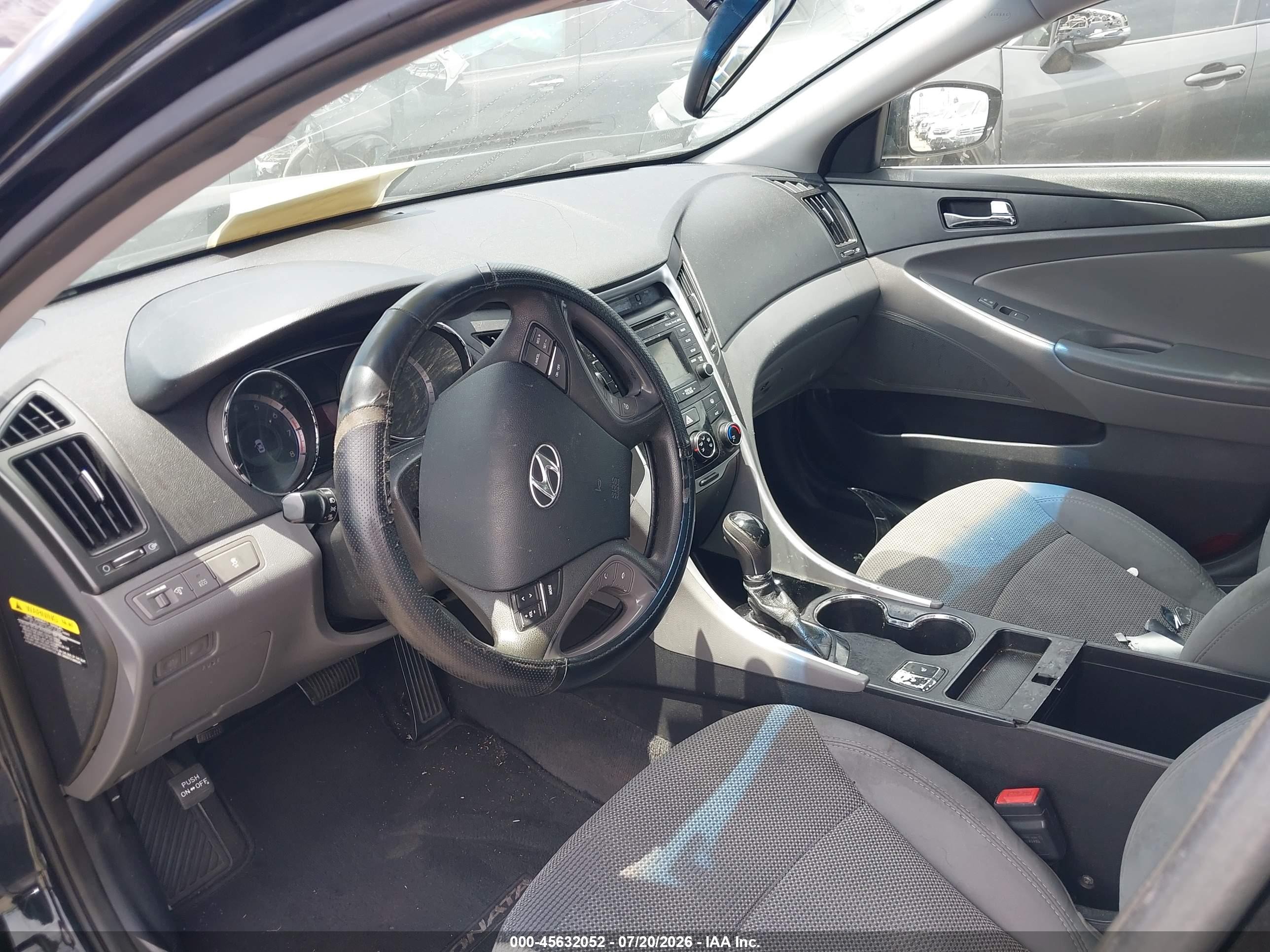 2014 Hyundai Sonata Gls Черный vin: 5NPEB4ACXEH834982