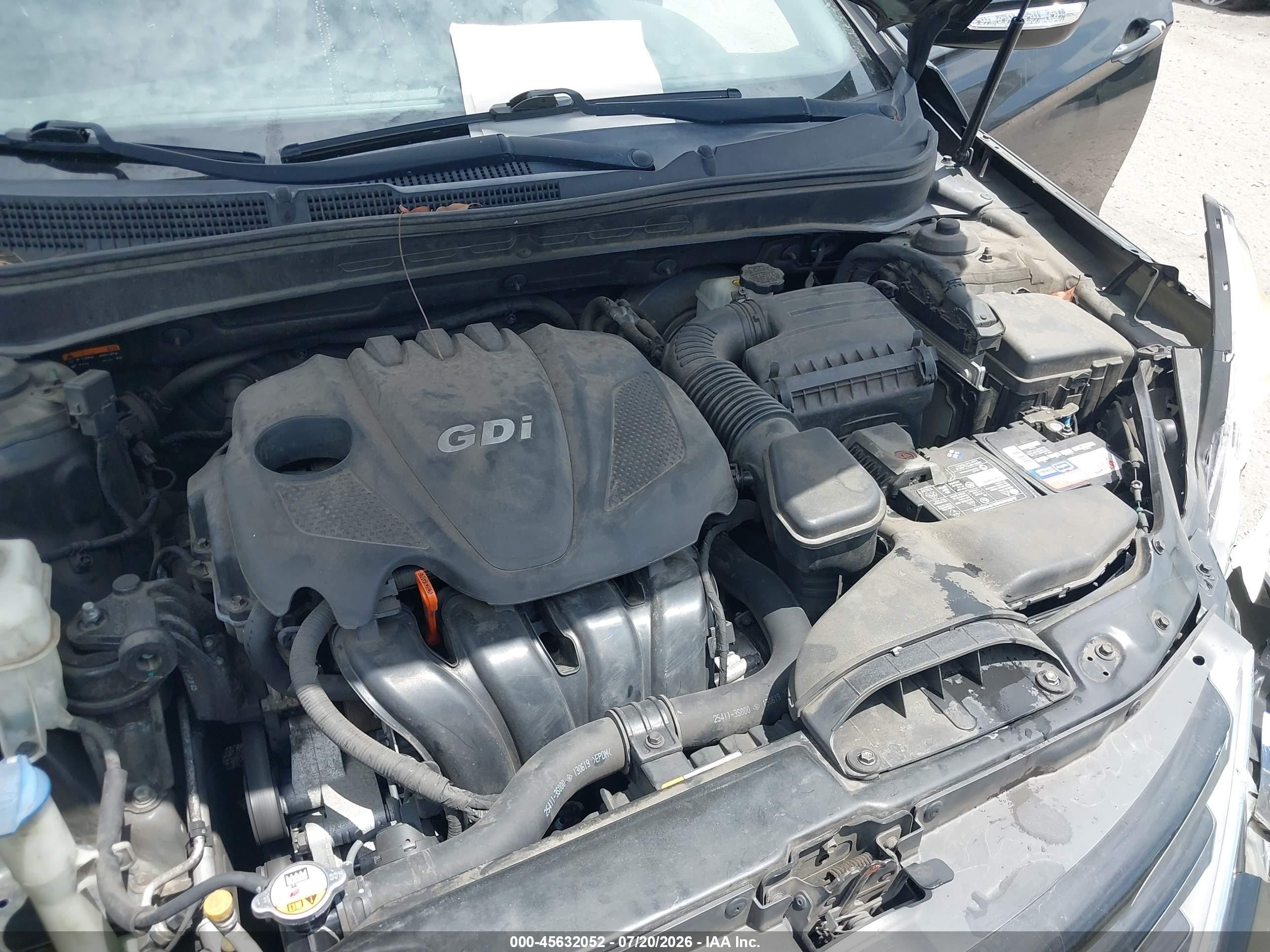 2014 Hyundai Sonata Gls Черный vin: 5NPEB4ACXEH834982