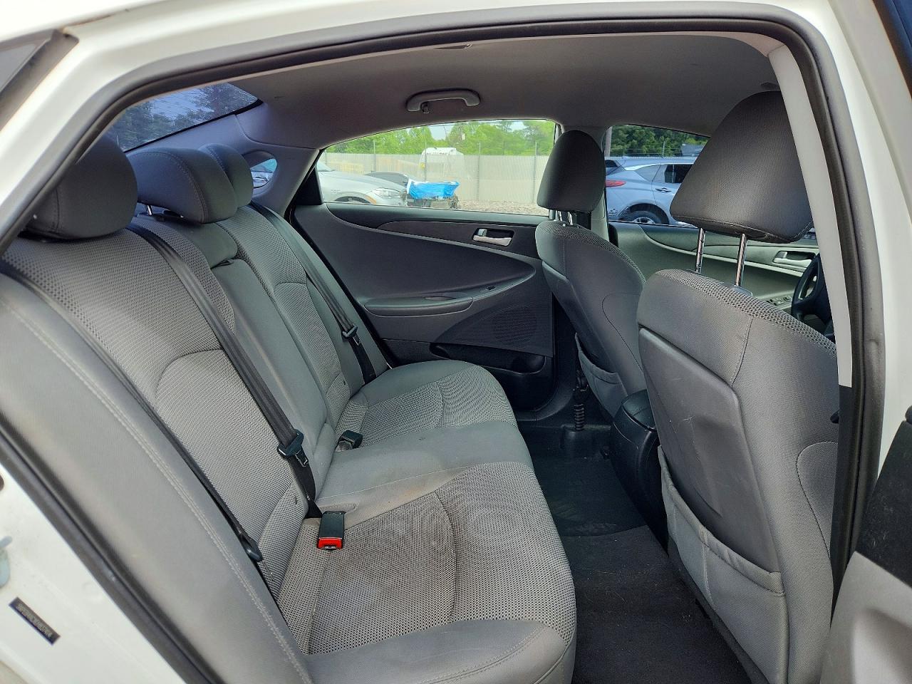 2014 Hyundai Sonata Gls White vin: 5NPEB4ACXEH837414