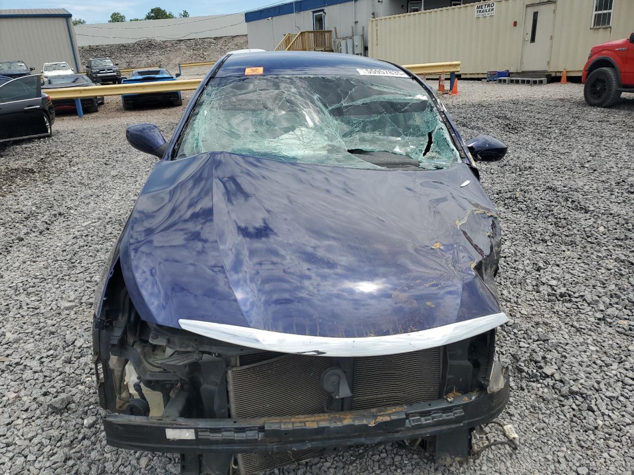 2014 Hyundai Sonata Gls Blue vin: 5NPEB4ACXEH859834