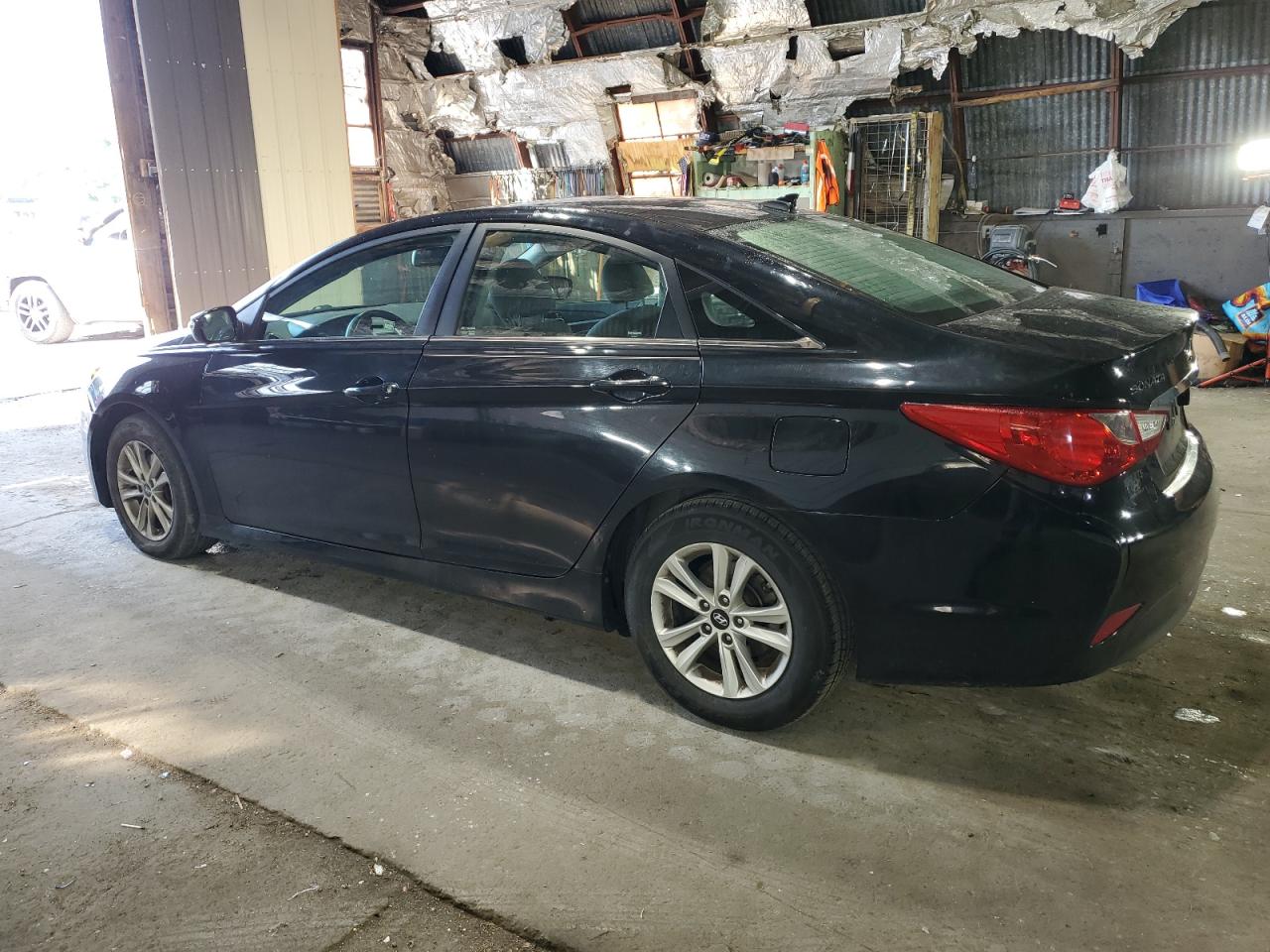 2014 Hyundai Sonata Gls Черный vin: 5NPEB4ACXEH863947
