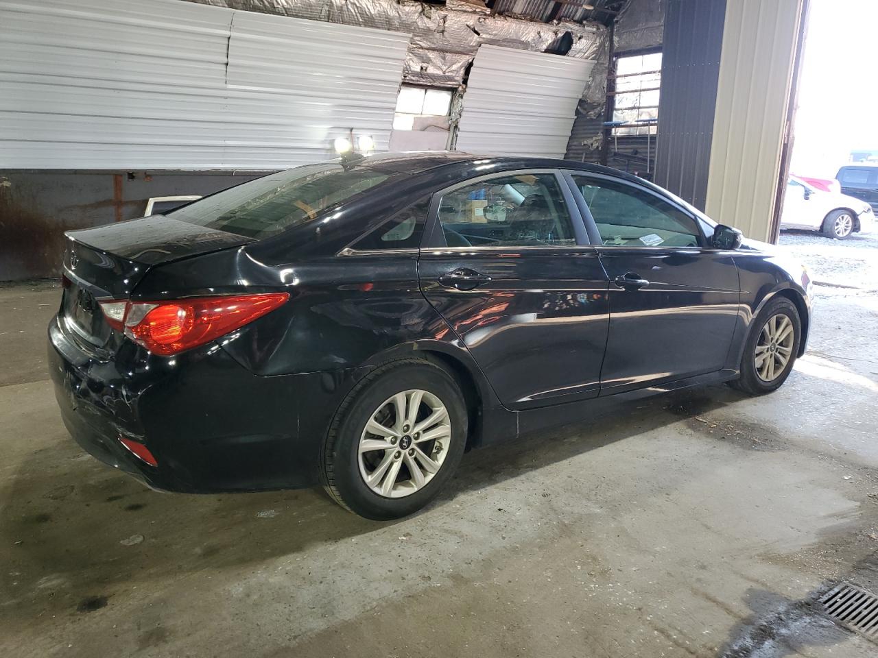 2014 Hyundai Sonata Gls Черный vin: 5NPEB4ACXEH863947