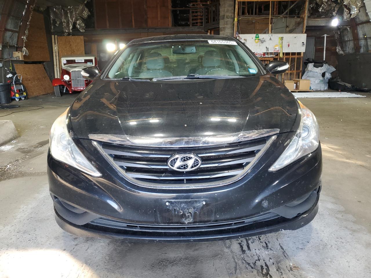 2014 Hyundai Sonata Gls Черный vin: 5NPEB4ACXEH863947