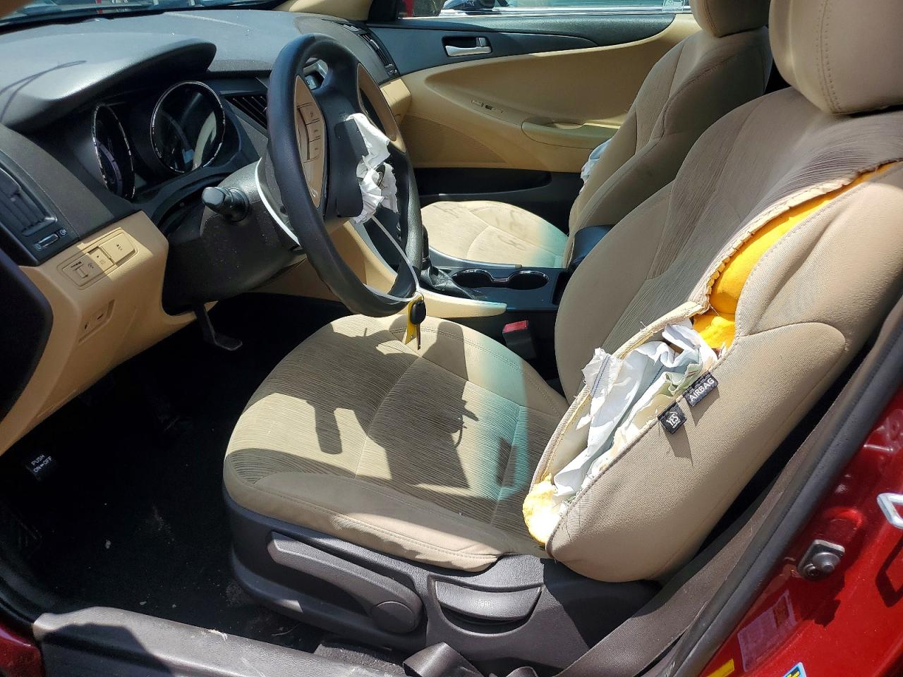 2014 Hyundai Sonata Gls Красный vin: 5NPEB4ACXEH876374