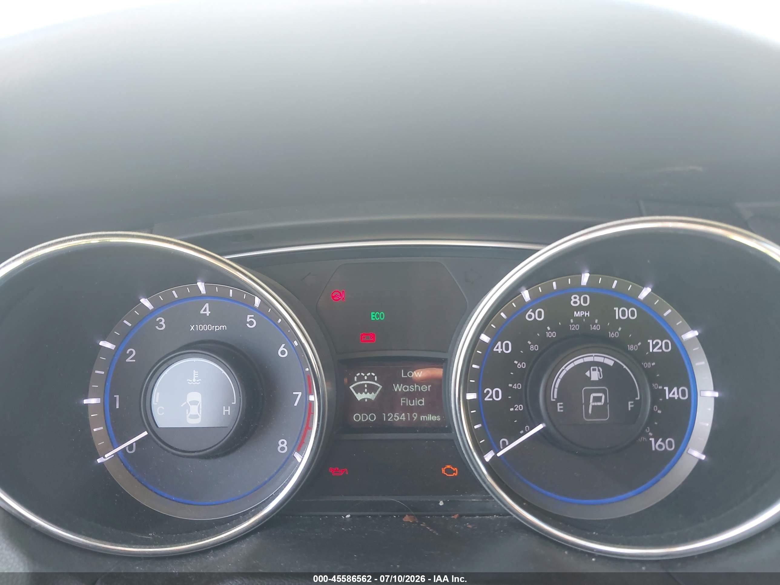 2014 Hyundai Sonata Gls Белый vin: 5NPEB4ACXEH885043