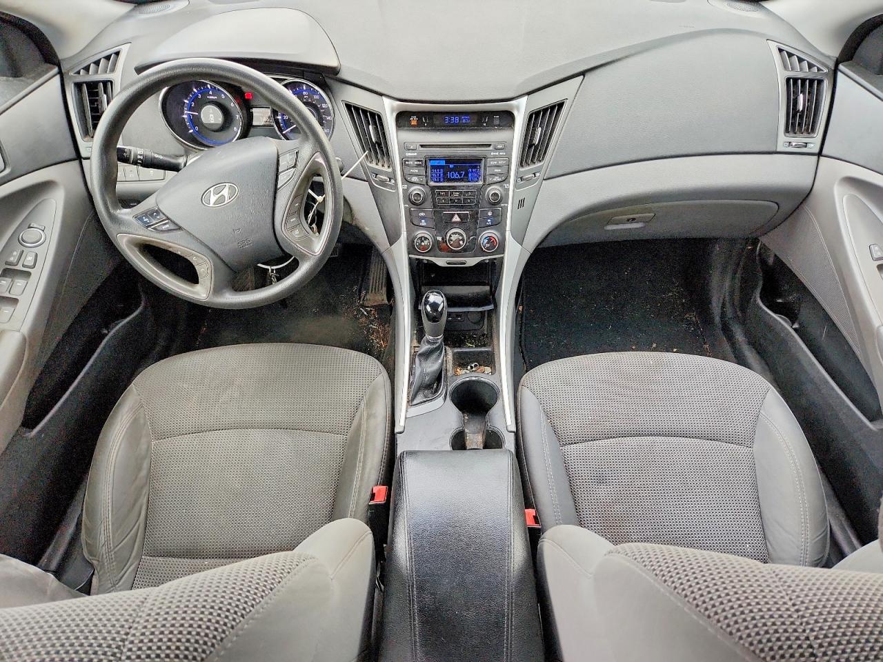 2014 Hyundai Sonata Gls Silver vin: 5NPEB4ACXEH888511