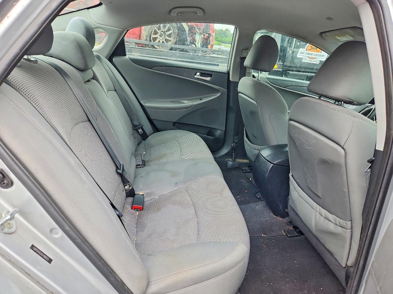 2014 Hyundai Sonata Gls Silver vin: 5NPEB4ACXEH888511