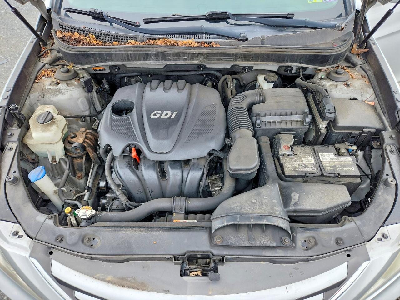 2014 Hyundai Sonata Gls Silver vin: 5NPEB4ACXEH888511