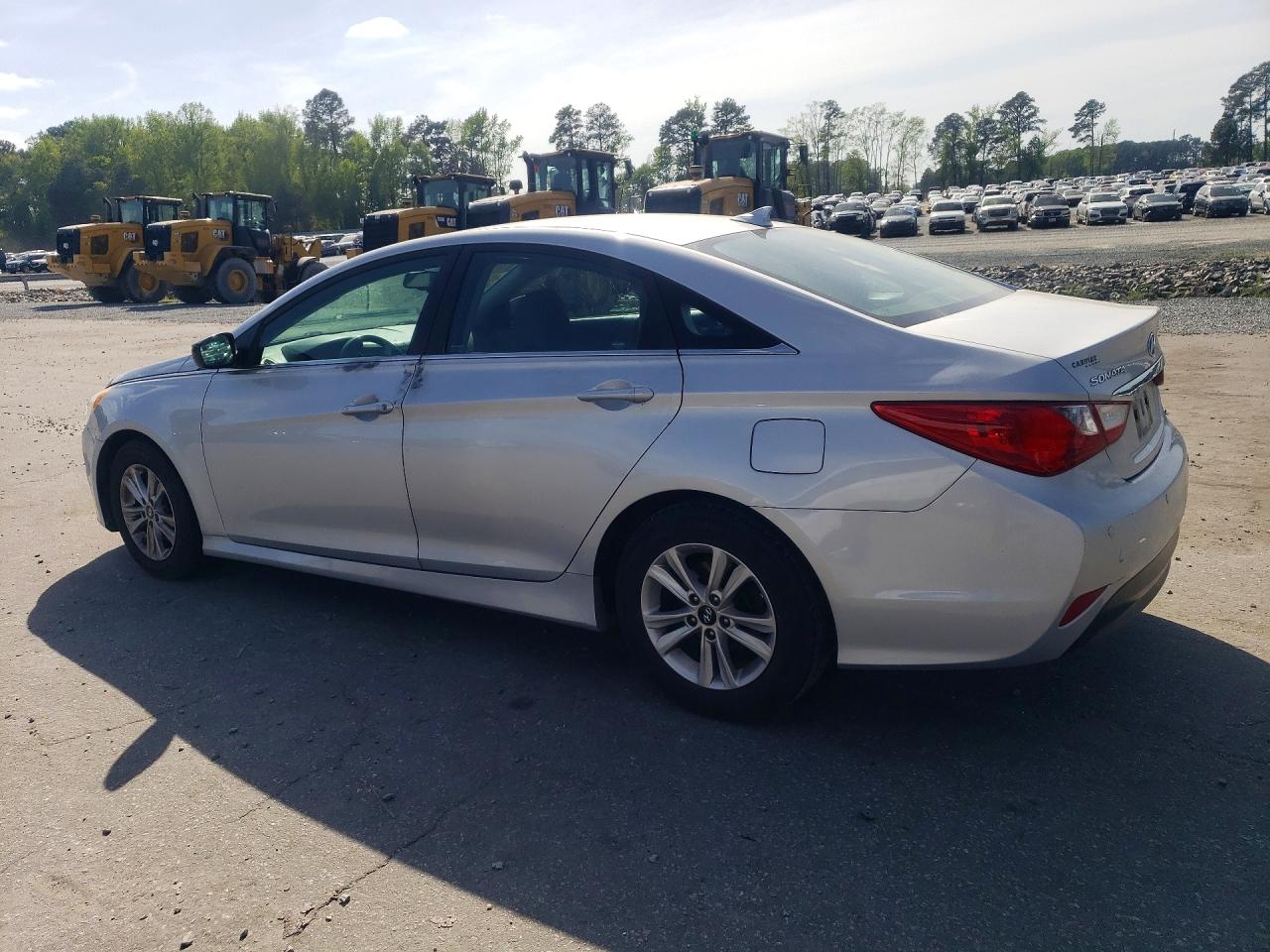 2014 Hyundai Sonata Gls Серебряный vin: 5NPEB4ACXEH888606