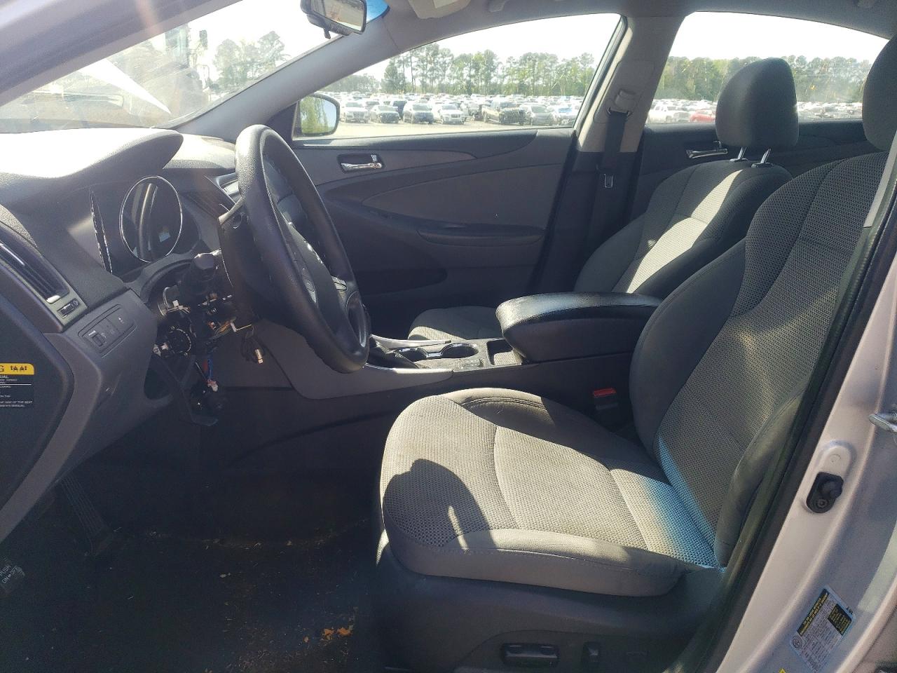 2014 Hyundai Sonata Gls Серебряный vin: 5NPEB4ACXEH888606