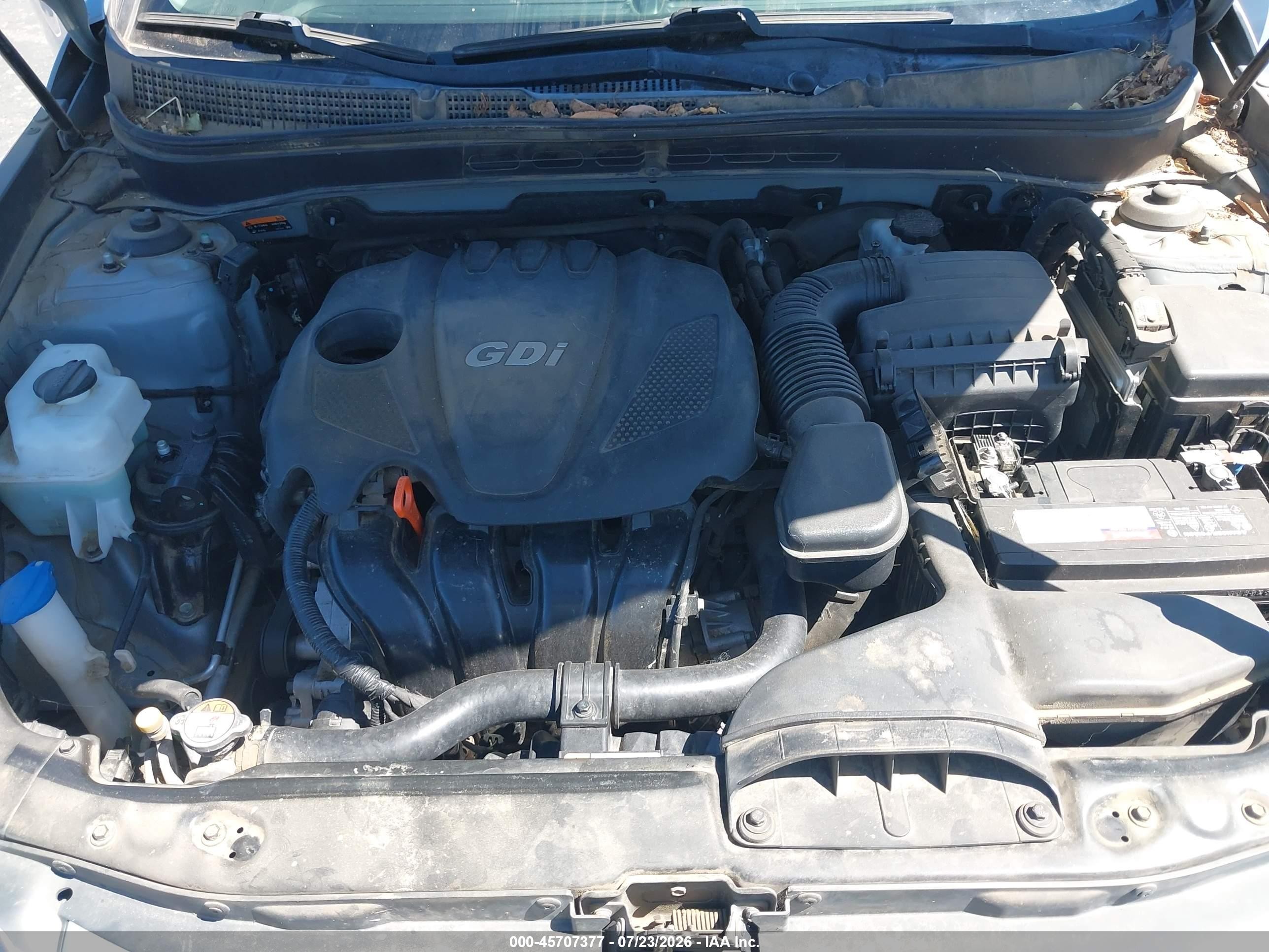 2014 Hyundai Sonata Gls Blue vin: 5NPEB4ACXEH894549