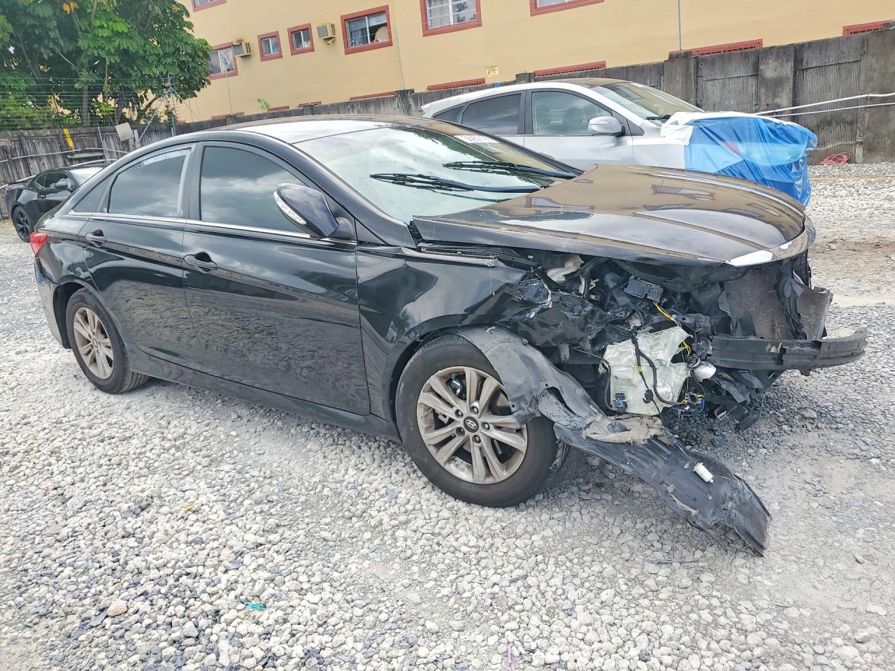 2014 Hyundai Sonata Gls Black vin: 5NPEB4ACXEH903444
