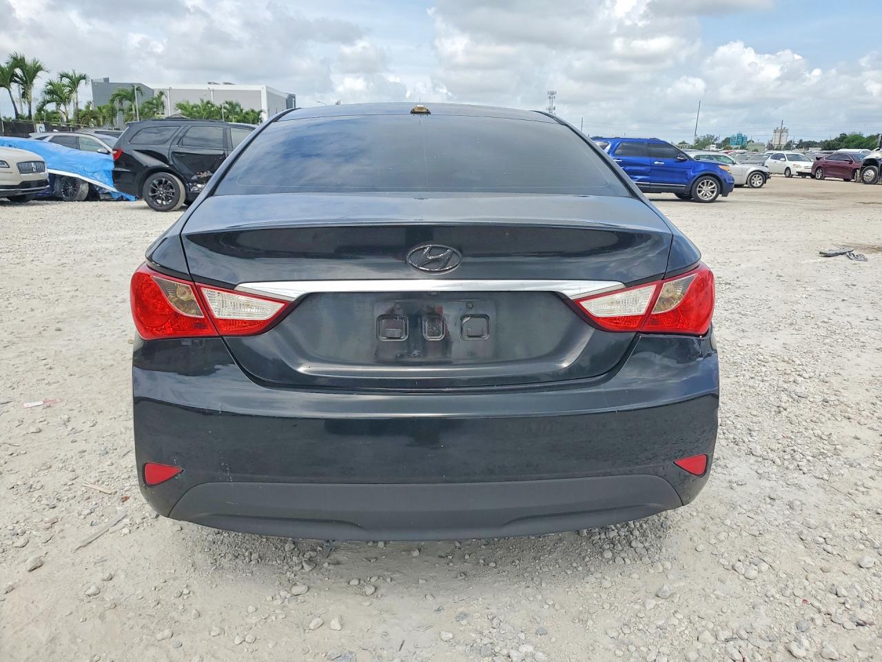 2014 Hyundai Sonata Gls Black vin: 5NPEB4ACXEH903444