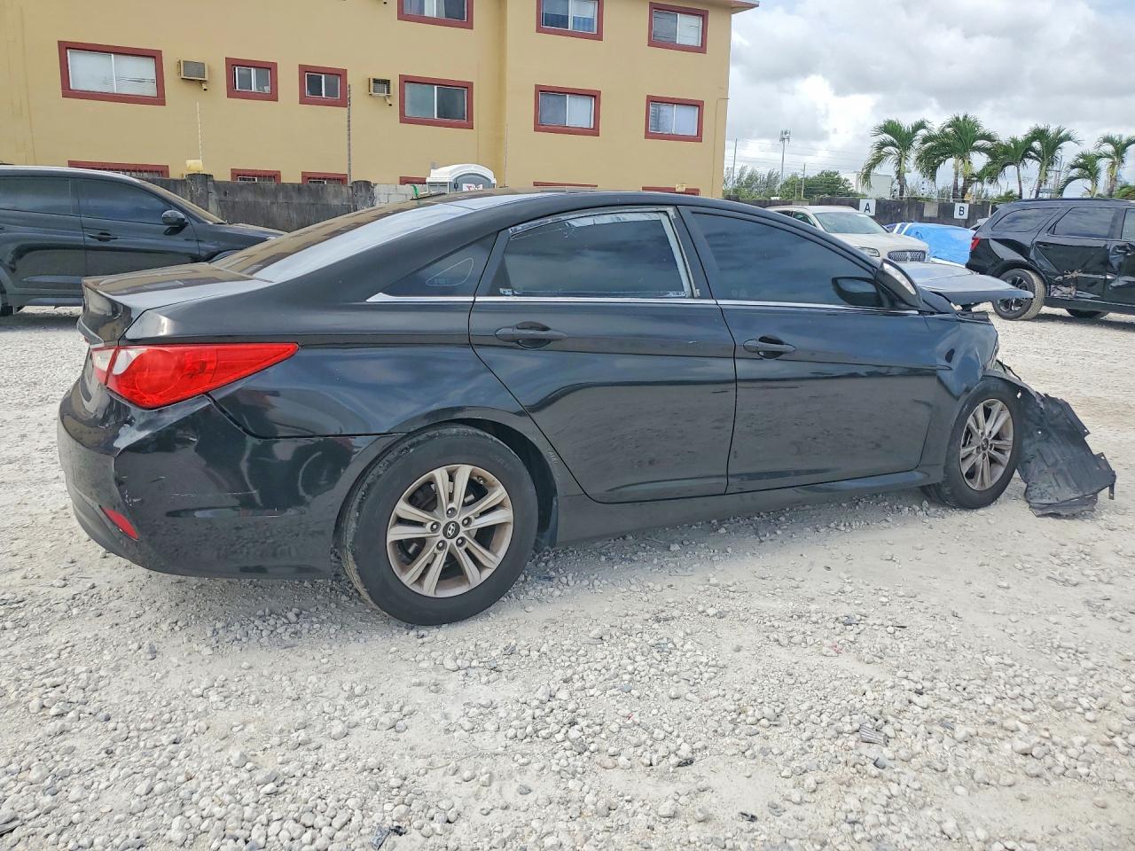 2014 Hyundai Sonata Gls Black vin: 5NPEB4ACXEH903444