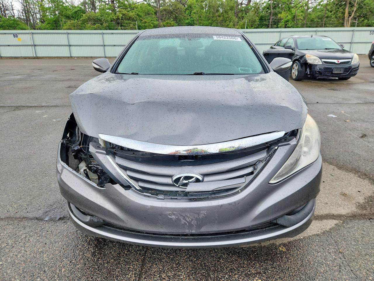 2014 Hyundai Sonata Gls Gray vin: 5NPEB4ACXEH905095