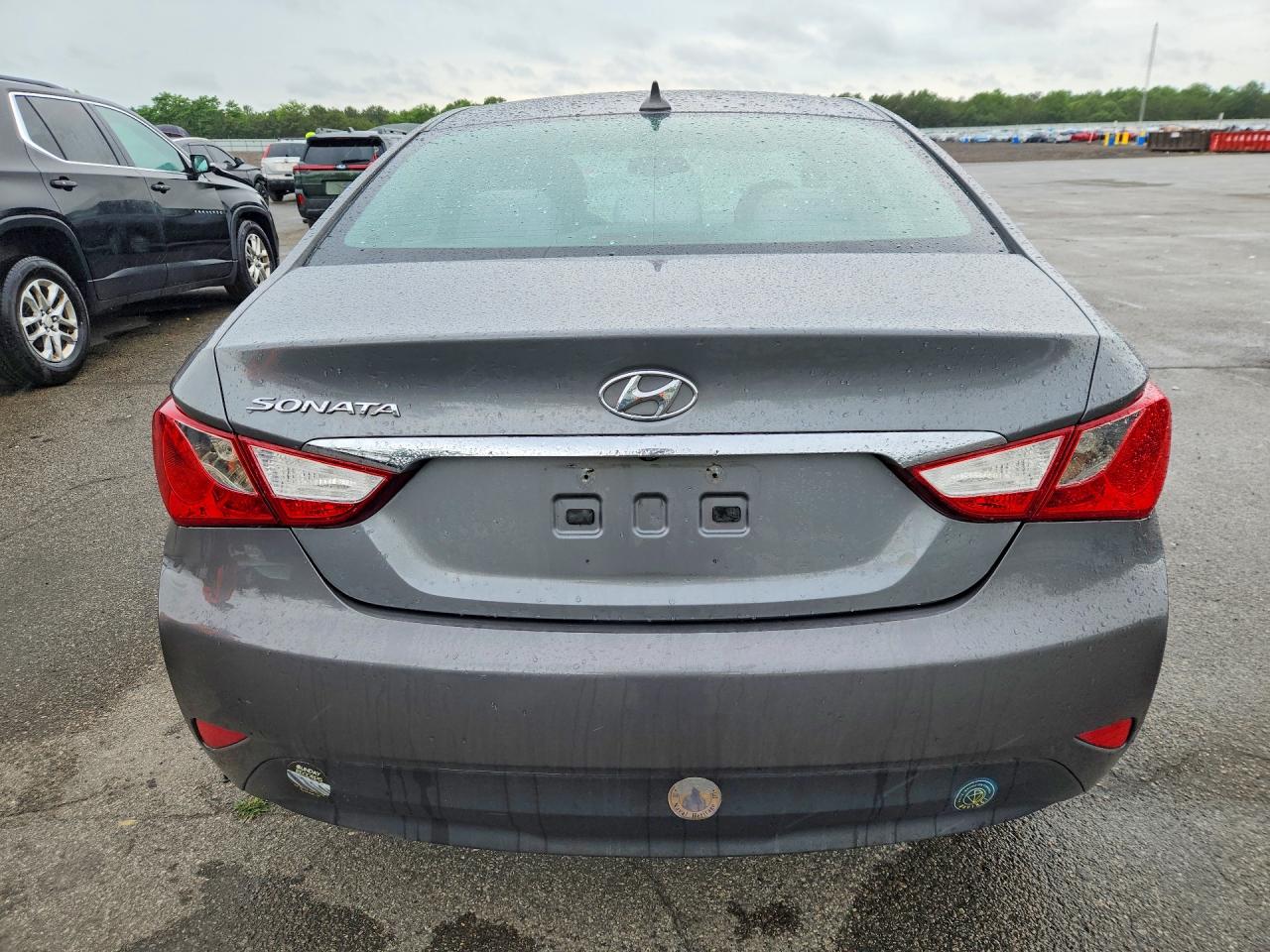 2014 Hyundai Sonata Gls Gray vin: 5NPEB4ACXEH905095