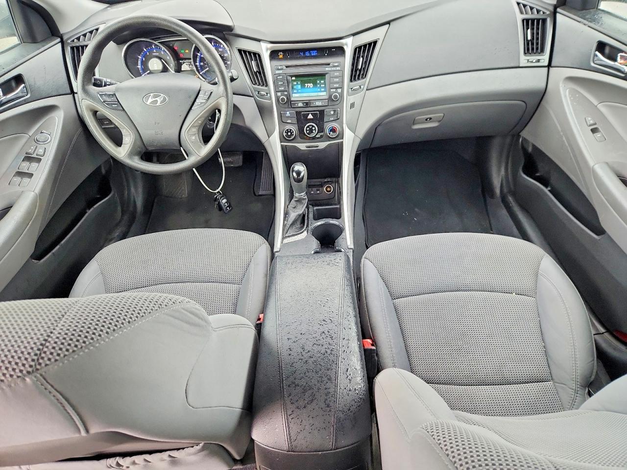 2014 Hyundai Sonata Gls Gray vin: 5NPEB4ACXEH905095