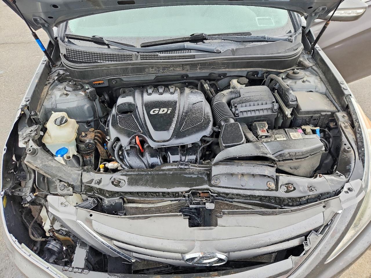 2014 Hyundai Sonata Gls Gray vin: 5NPEB4ACXEH905095