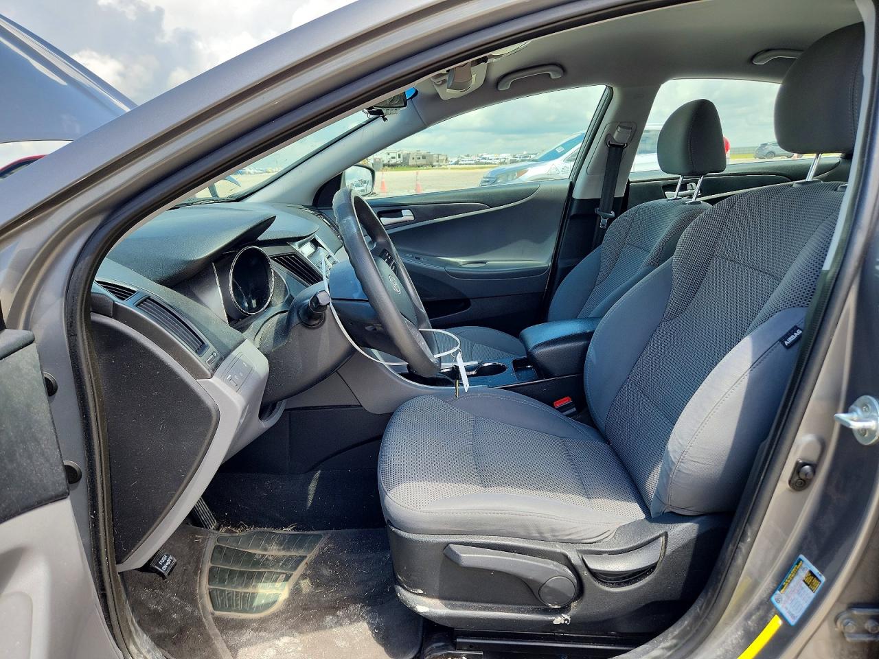 2014 Hyundai Sonata Gls Gray vin: 5NPEB4ACXEH907493