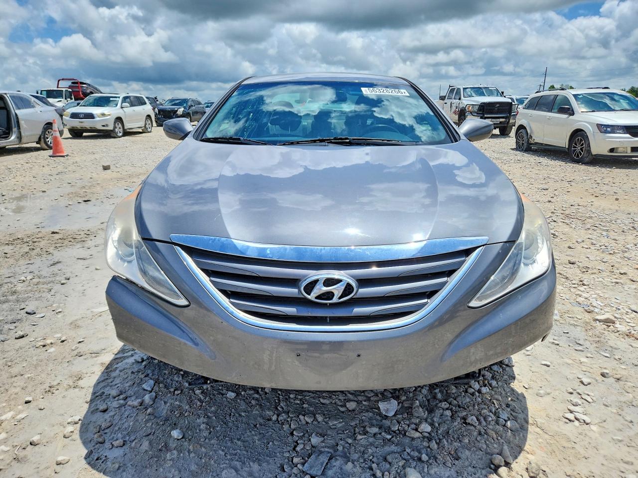 2014 Hyundai Sonata Gls Gray vin: 5NPEB4ACXEH907493